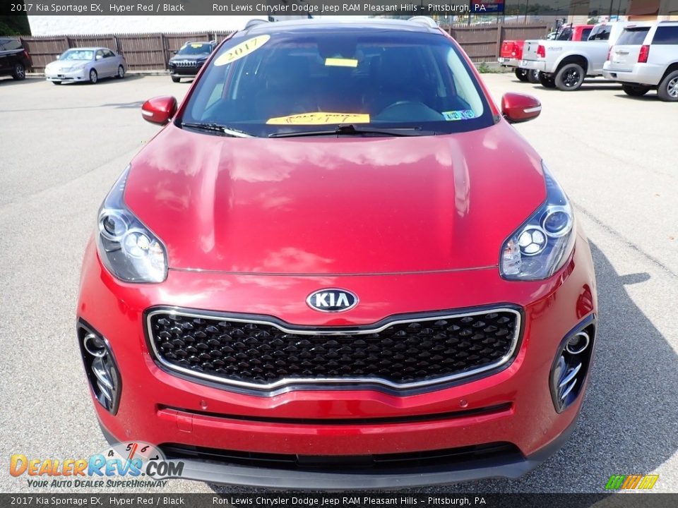 Hyper Red 2017 Kia Sportage EX Photo #9