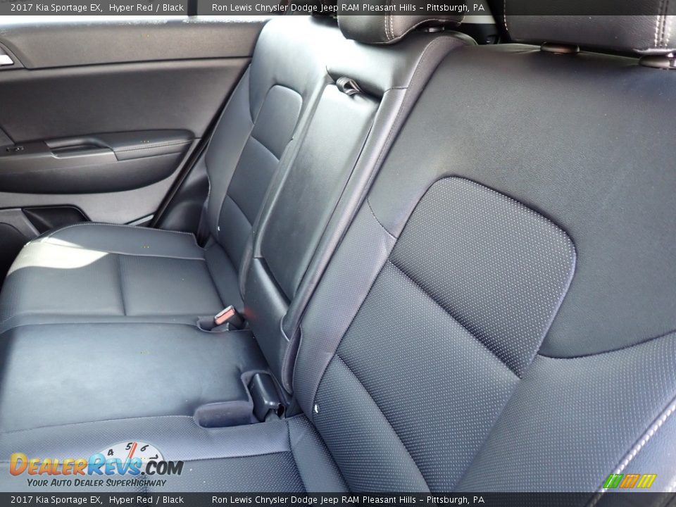 Rear Seat of 2017 Kia Sportage EX Photo #12