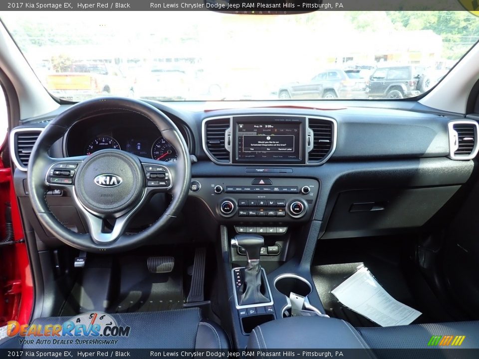 Dashboard of 2017 Kia Sportage EX Photo #13