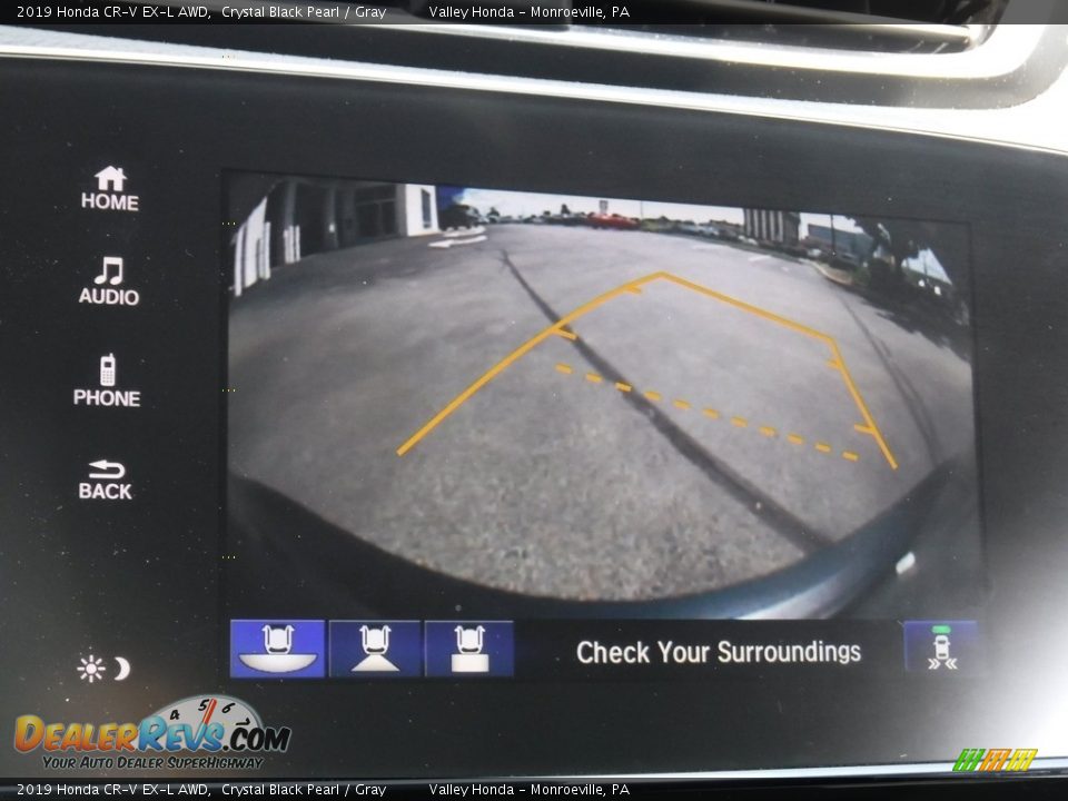 2019 Honda CR-V EX-L AWD Crystal Black Pearl / Gray Photo #19