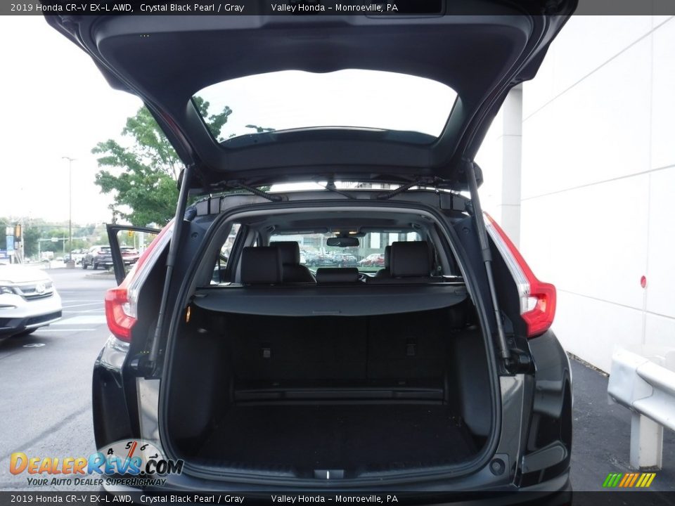 2019 Honda CR-V EX-L AWD Crystal Black Pearl / Gray Photo #26
