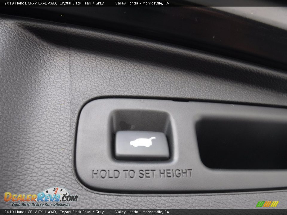 2019 Honda CR-V EX-L AWD Crystal Black Pearl / Gray Photo #27