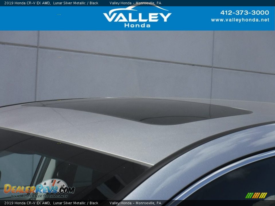 2019 Honda CR-V EX AWD Lunar Silver Metallic / Black Photo #3