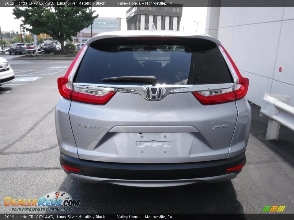 2019 Honda CR-V EX AWD Lunar Silver Metallic / Black Photo #9