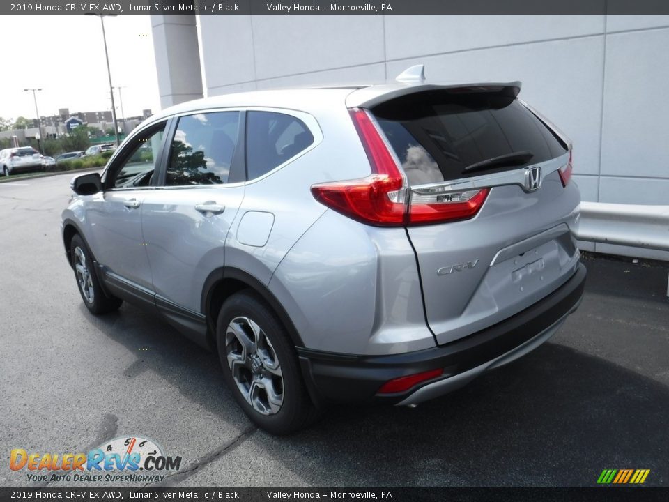 2019 Honda CR-V EX AWD Lunar Silver Metallic / Black Photo #10