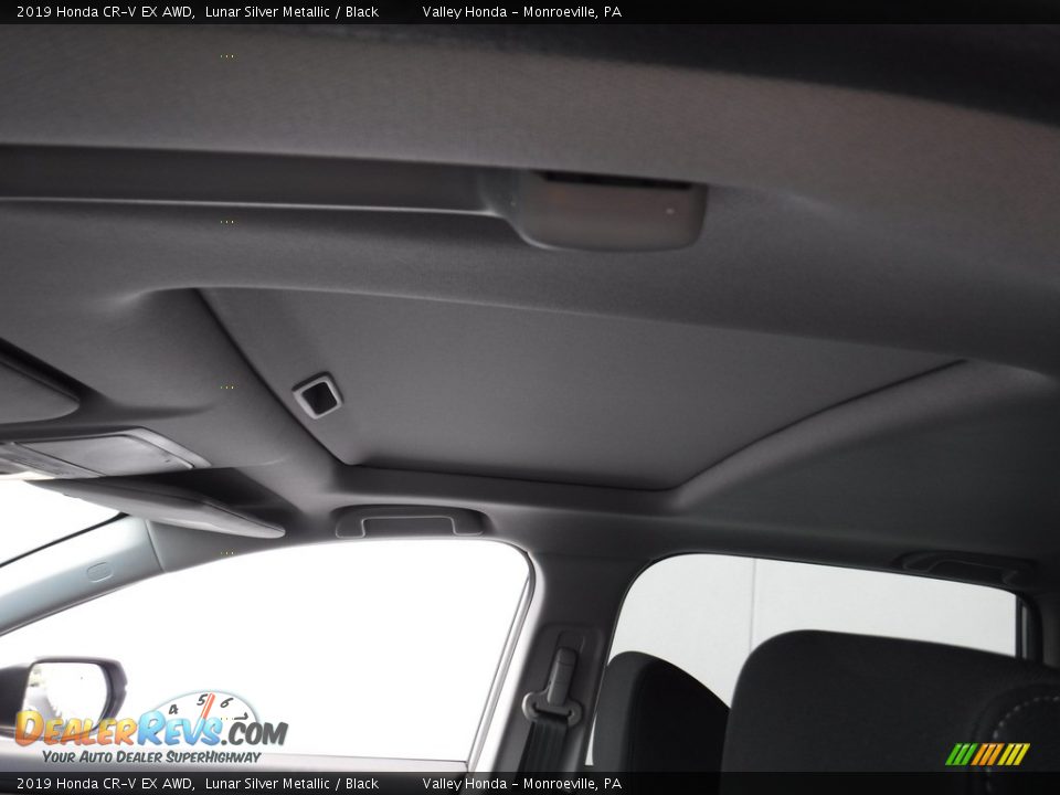 2019 Honda CR-V EX AWD Lunar Silver Metallic / Black Photo #11