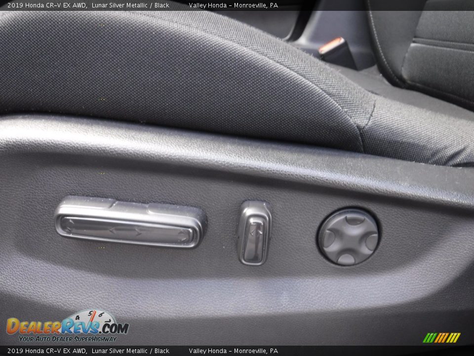 2019 Honda CR-V EX AWD Lunar Silver Metallic / Black Photo #15