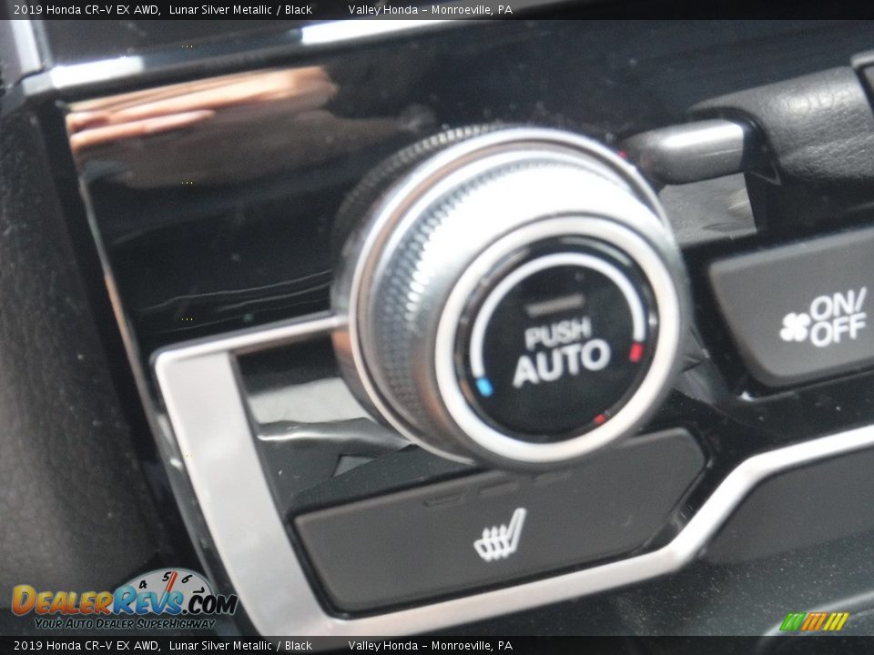 2019 Honda CR-V EX AWD Lunar Silver Metallic / Black Photo #18