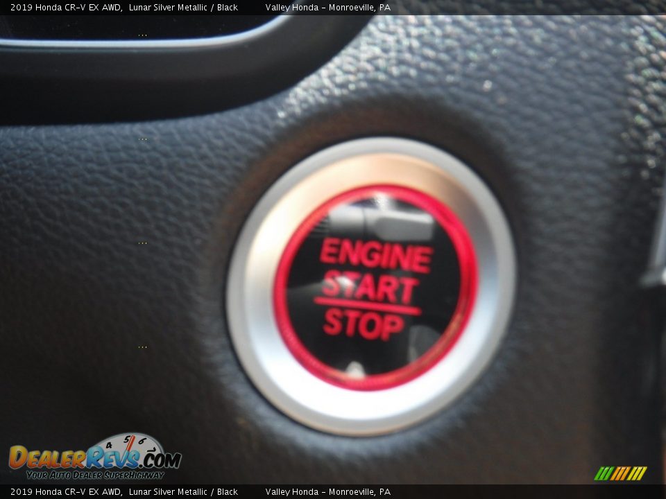 2019 Honda CR-V EX AWD Lunar Silver Metallic / Black Photo #19
