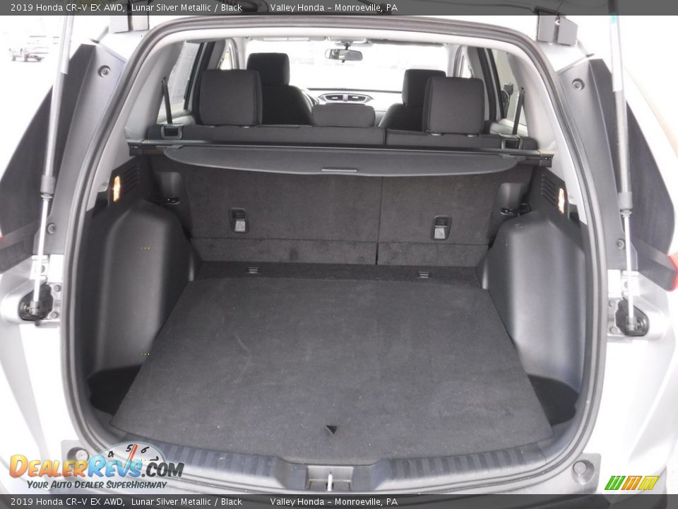 2019 Honda CR-V EX AWD Lunar Silver Metallic / Black Photo #29