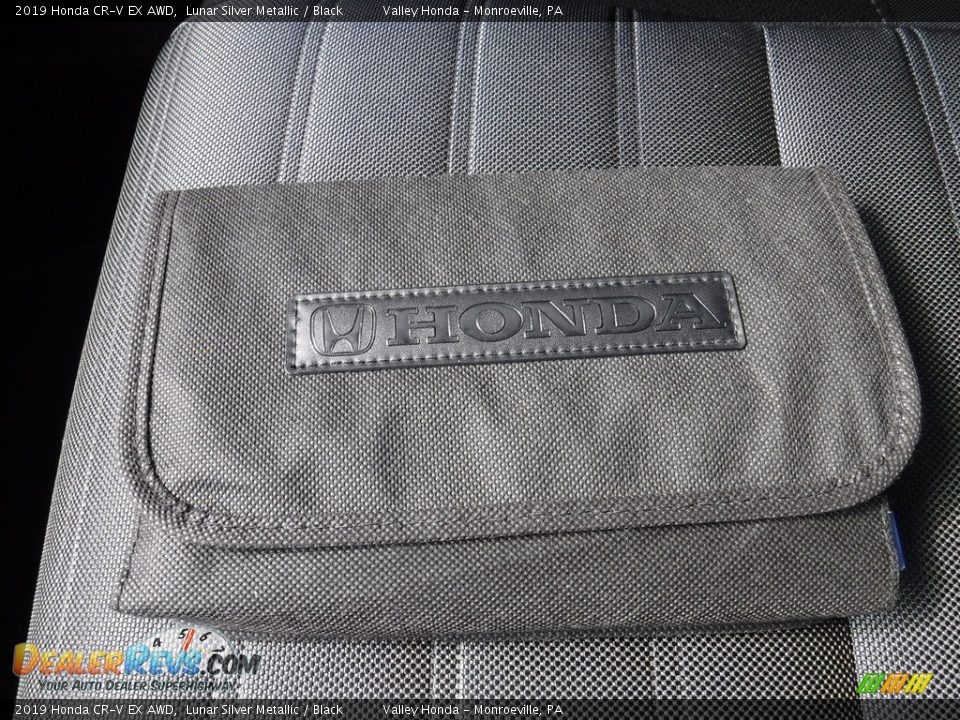 2019 Honda CR-V EX AWD Lunar Silver Metallic / Black Photo #30