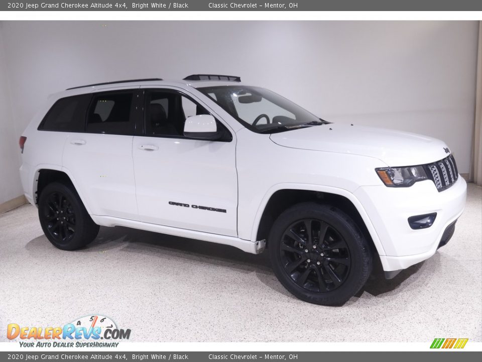 2020 Jeep Grand Cherokee Altitude 4x4 Bright White / Black Photo #1