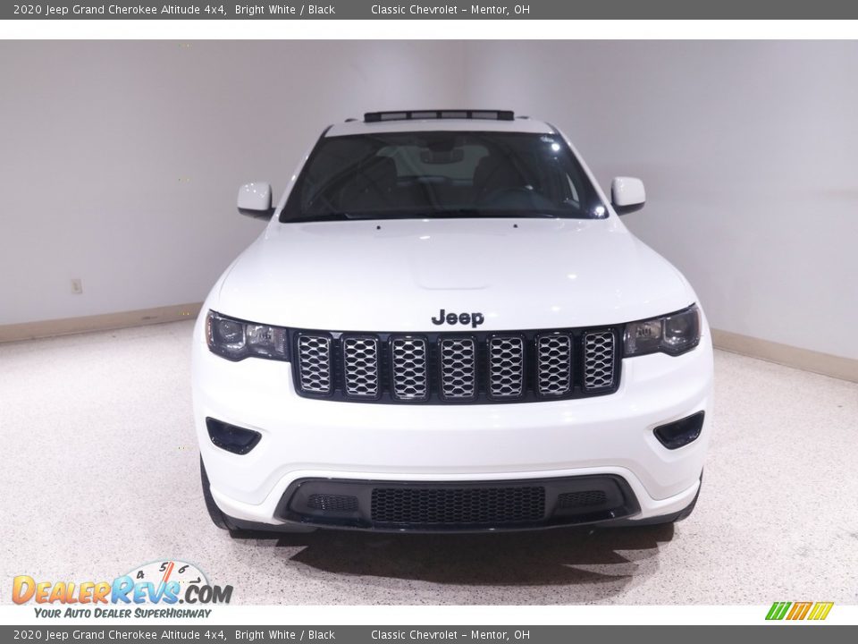 2020 Jeep Grand Cherokee Altitude 4x4 Bright White / Black Photo #2