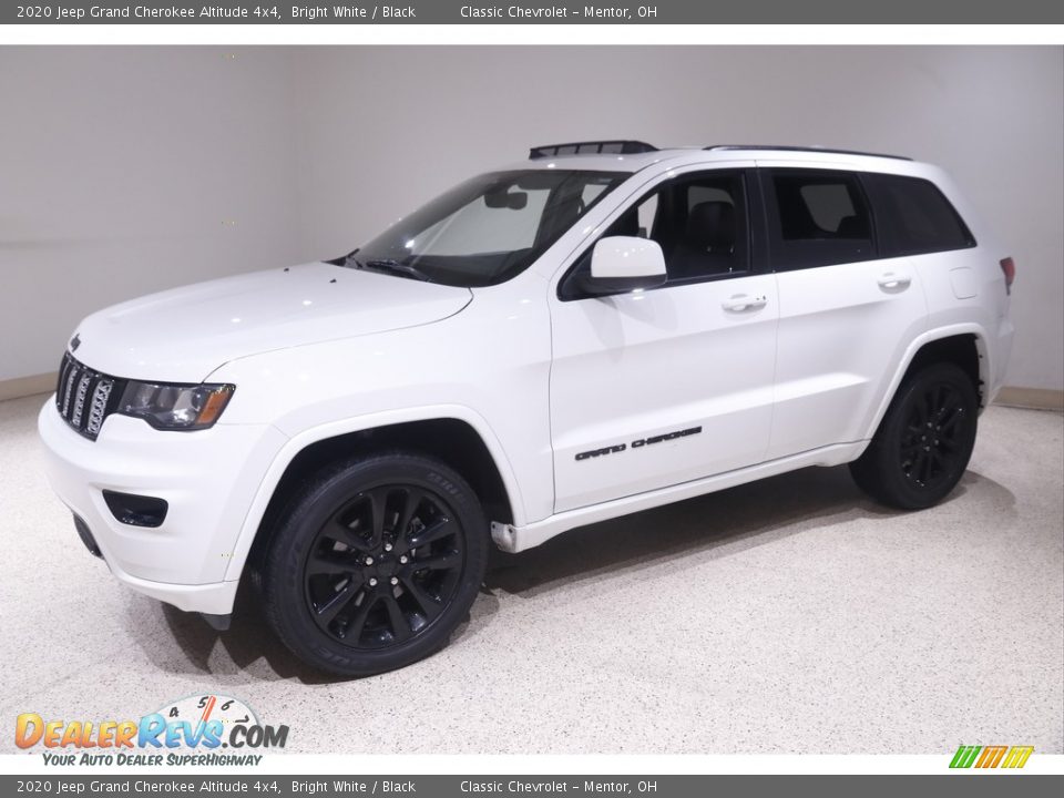 2020 Jeep Grand Cherokee Altitude 4x4 Bright White / Black Photo #3