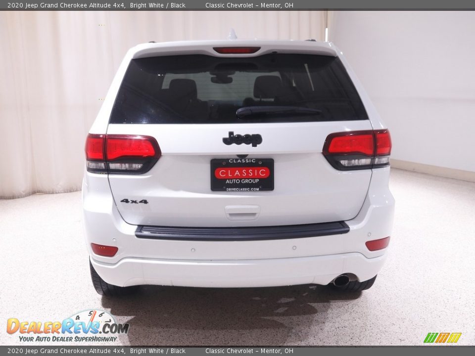 2020 Jeep Grand Cherokee Altitude 4x4 Bright White / Black Photo #20