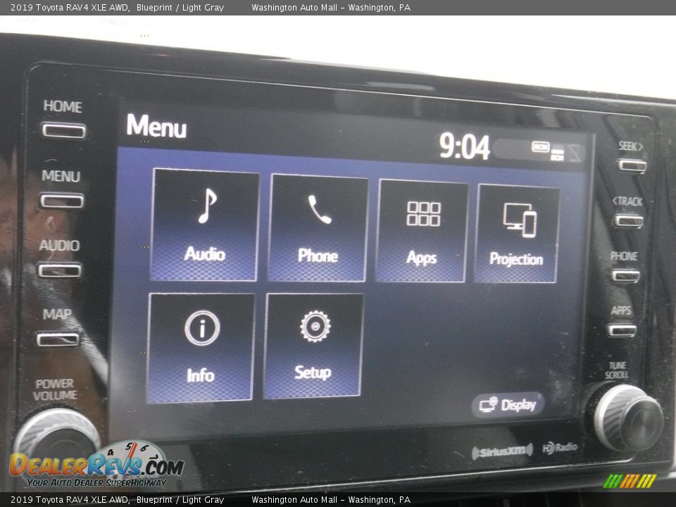 2019 Toyota RAV4 XLE AWD Blueprint / Light Gray Photo #5