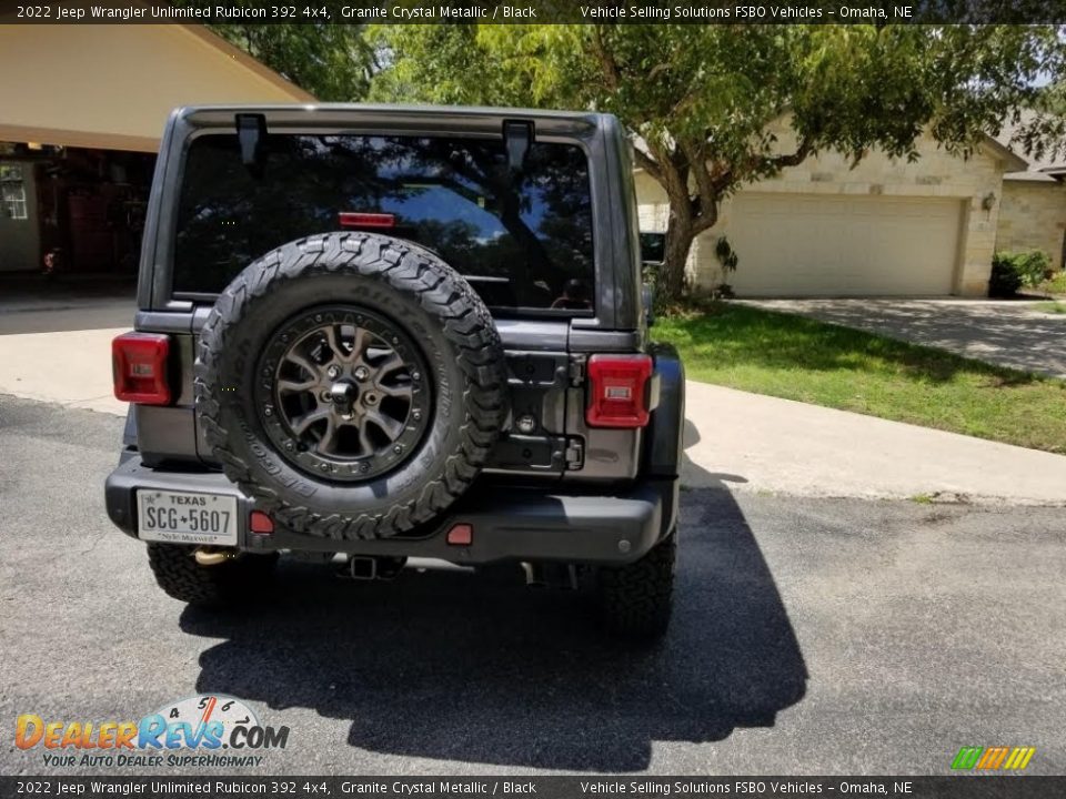 2022 Jeep Wrangler Unlimited Rubicon 392 4x4 Granite Crystal Metallic / Black Photo #3