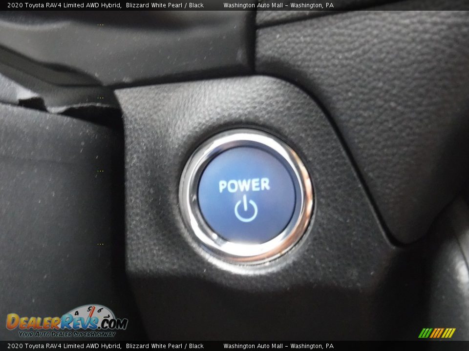 2020 Toyota RAV4 Limited AWD Hybrid Blizzard White Pearl / Black Photo #22