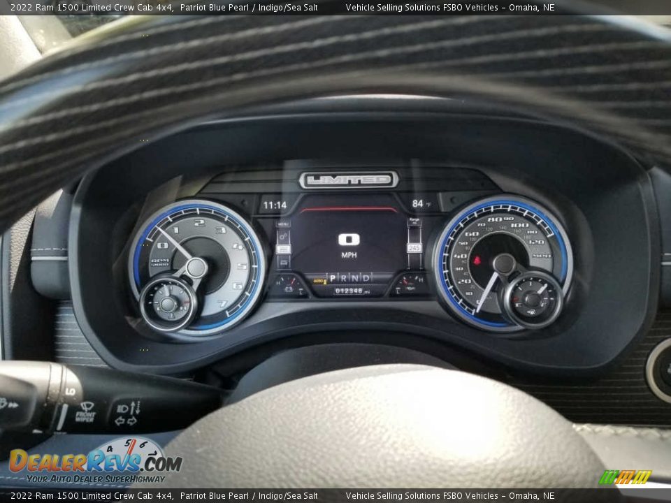 2022 Ram 1500 Limited Crew Cab 4x4 Gauges Photo #4