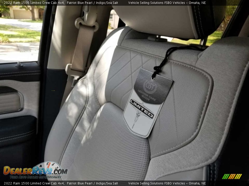 Front Seat of 2022 Ram 1500 Limited Crew Cab 4x4 Photo #5