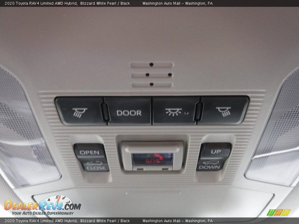 2020 Toyota RAV4 Limited AWD Hybrid Blizzard White Pearl / Black Photo #26