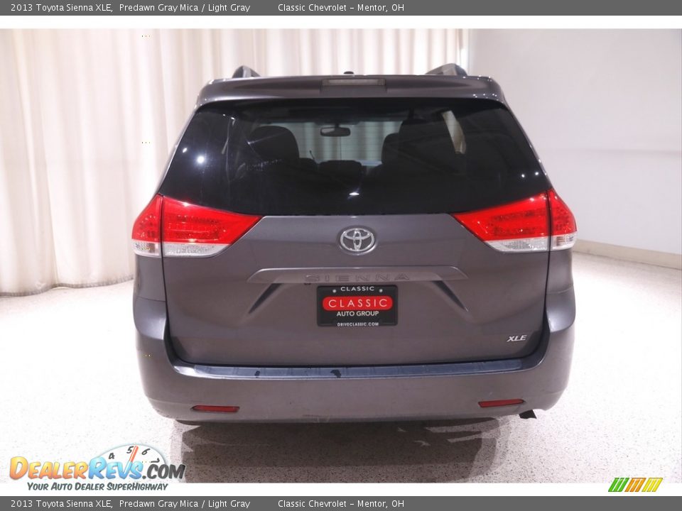 2013 Toyota Sienna XLE Predawn Gray Mica / Light Gray Photo #19