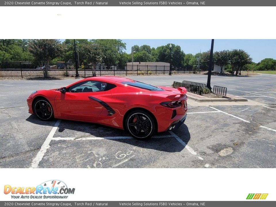 2020 Chevrolet Corvette Stingray Coupe Torch Red / Natural Photo #4