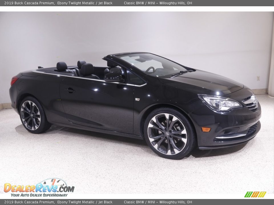 2019 Buick Cascada Premium Ebony Twilight Metallic / Jet Black Photo #1