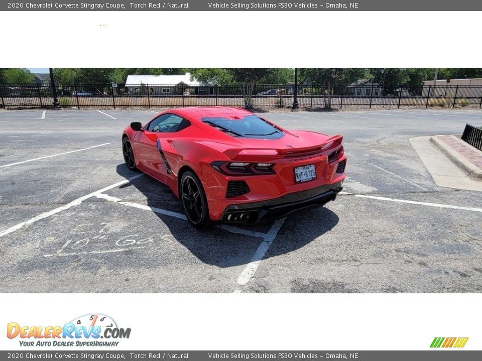2020 Chevrolet Corvette Stingray Coupe Torch Red / Natural Photo #5
