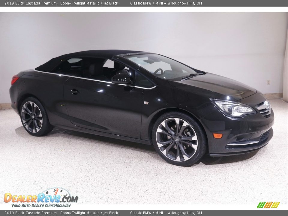 2019 Buick Cascada Premium Ebony Twilight Metallic / Jet Black Photo #2