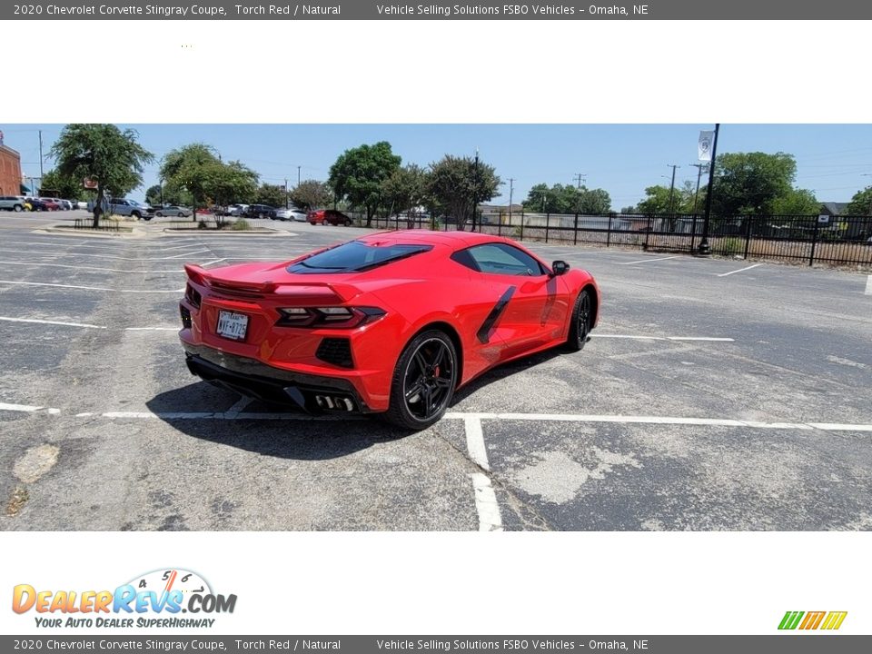 2020 Chevrolet Corvette Stingray Coupe Torch Red / Natural Photo #6