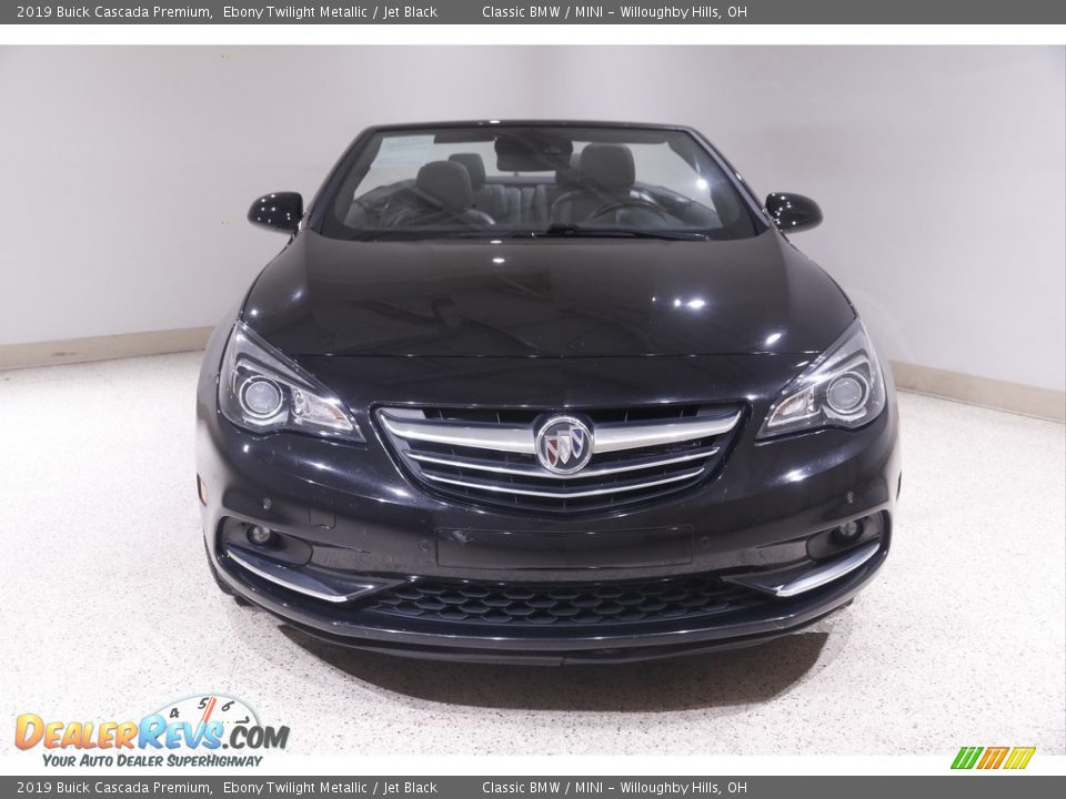 2019 Buick Cascada Premium Ebony Twilight Metallic / Jet Black Photo #3