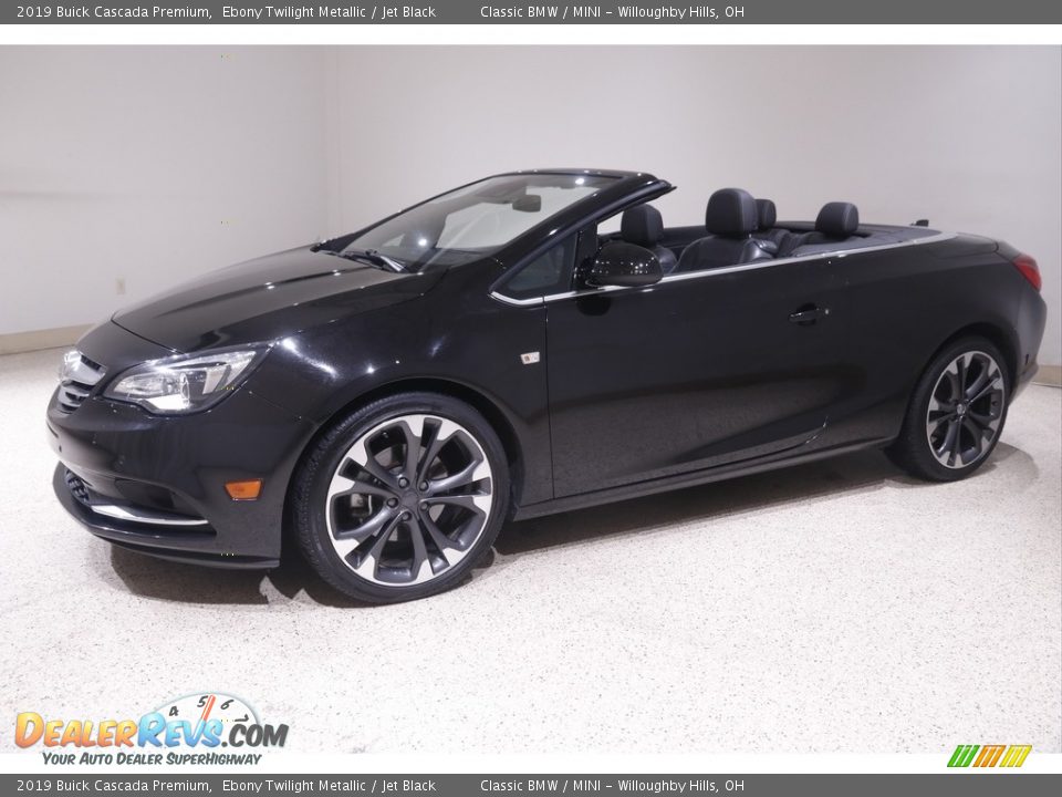 2019 Buick Cascada Premium Ebony Twilight Metallic / Jet Black Photo #4