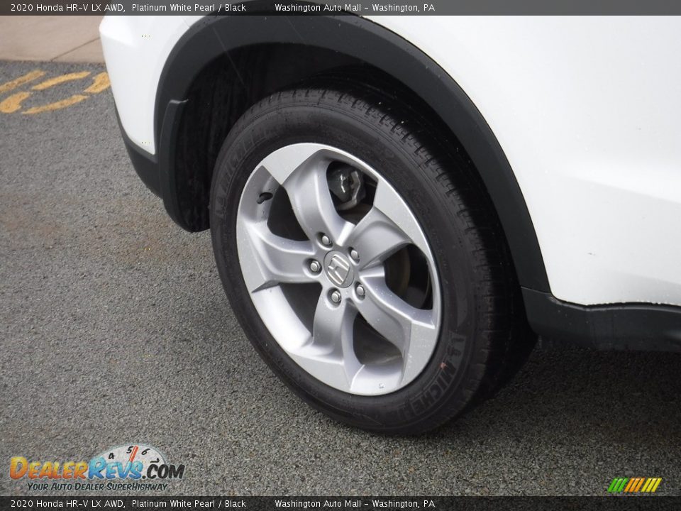 2020 Honda HR-V LX AWD Platinum White Pearl / Black Photo #3