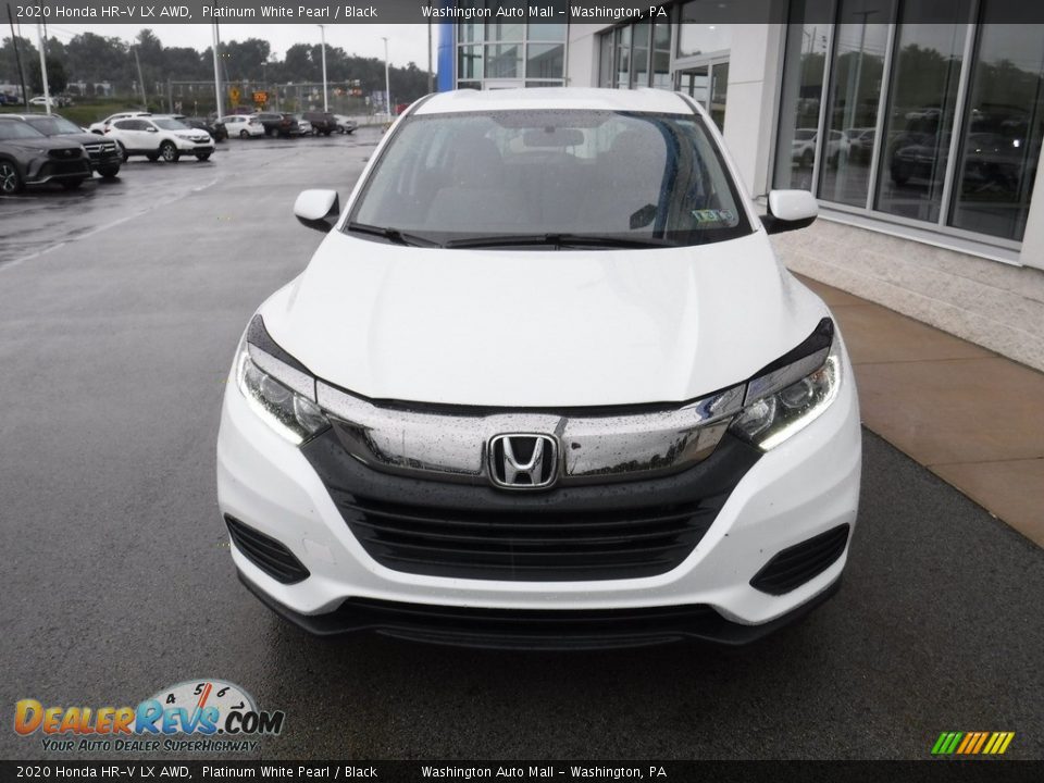 2020 Honda HR-V LX AWD Platinum White Pearl / Black Photo #4