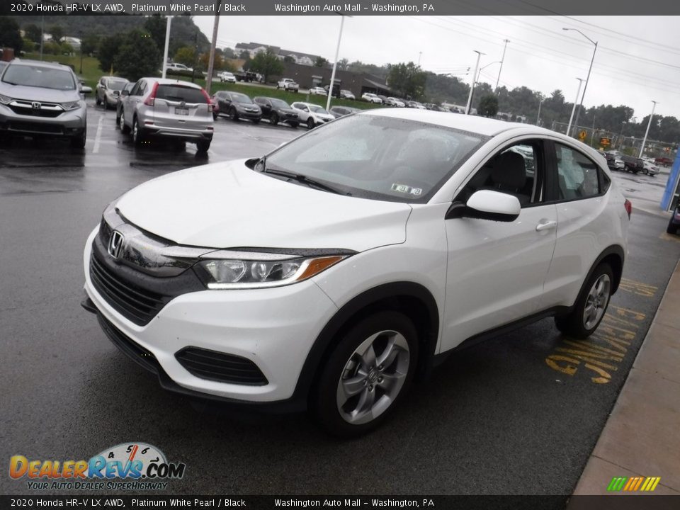 2020 Honda HR-V LX AWD Platinum White Pearl / Black Photo #5