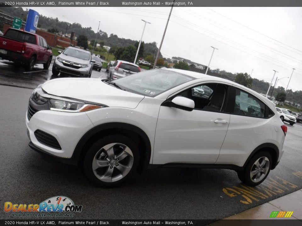 2020 Honda HR-V LX AWD Platinum White Pearl / Black Photo #6