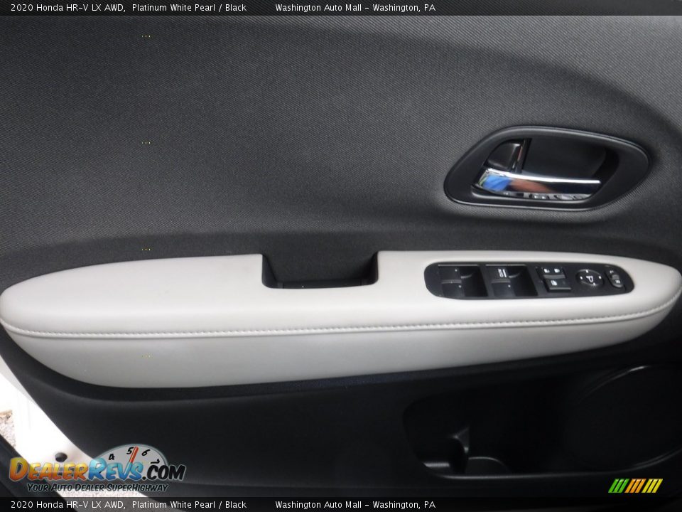 2020 Honda HR-V LX AWD Platinum White Pearl / Black Photo #11