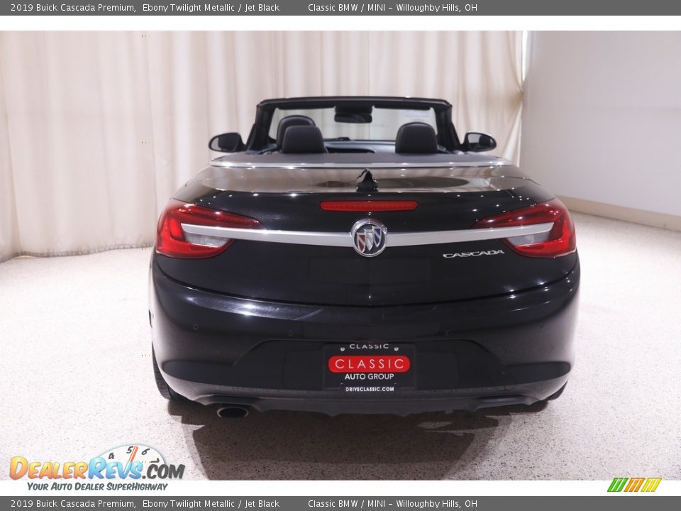 2019 Buick Cascada Premium Ebony Twilight Metallic / Jet Black Photo #19