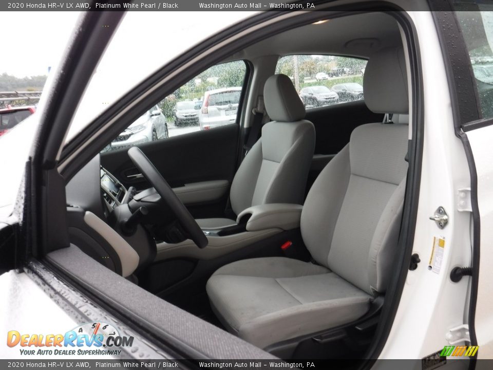 2020 Honda HR-V LX AWD Platinum White Pearl / Black Photo #12