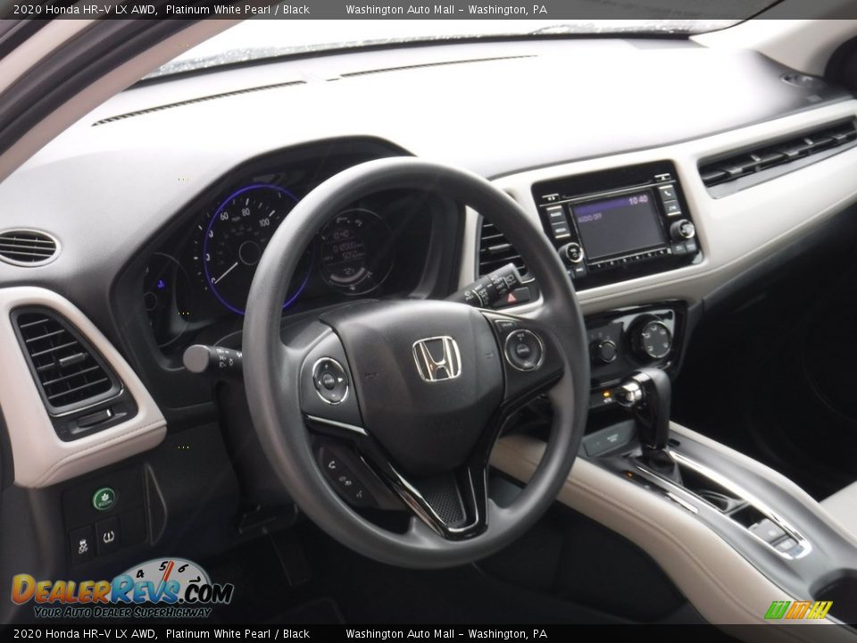 2020 Honda HR-V LX AWD Platinum White Pearl / Black Photo #13