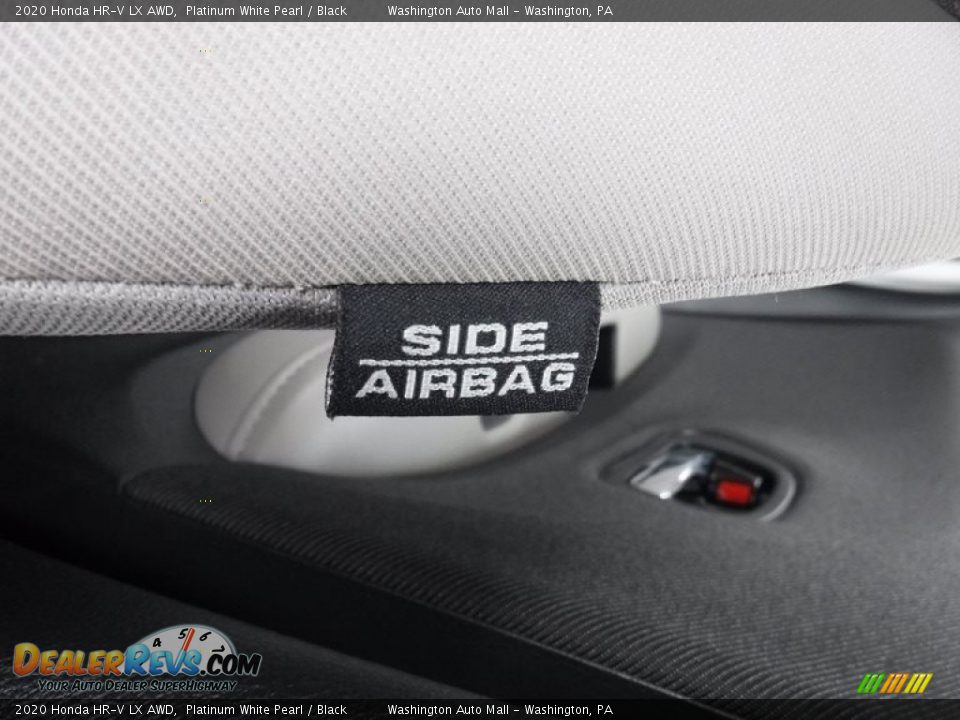 2020 Honda HR-V LX AWD Platinum White Pearl / Black Photo #15
