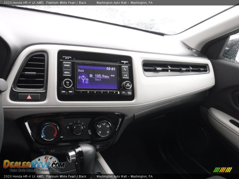 2020 Honda HR-V LX AWD Platinum White Pearl / Black Photo #17