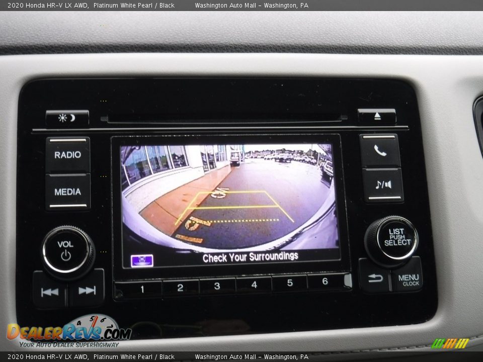 2020 Honda HR-V LX AWD Platinum White Pearl / Black Photo #18