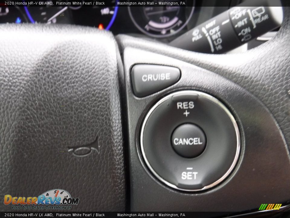 2020 Honda HR-V LX AWD Platinum White Pearl / Black Photo #21