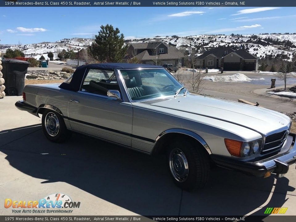 Astral Silver Metallic 1975 Mercedes-Benz SL Class 450 SL Roadster Photo #2