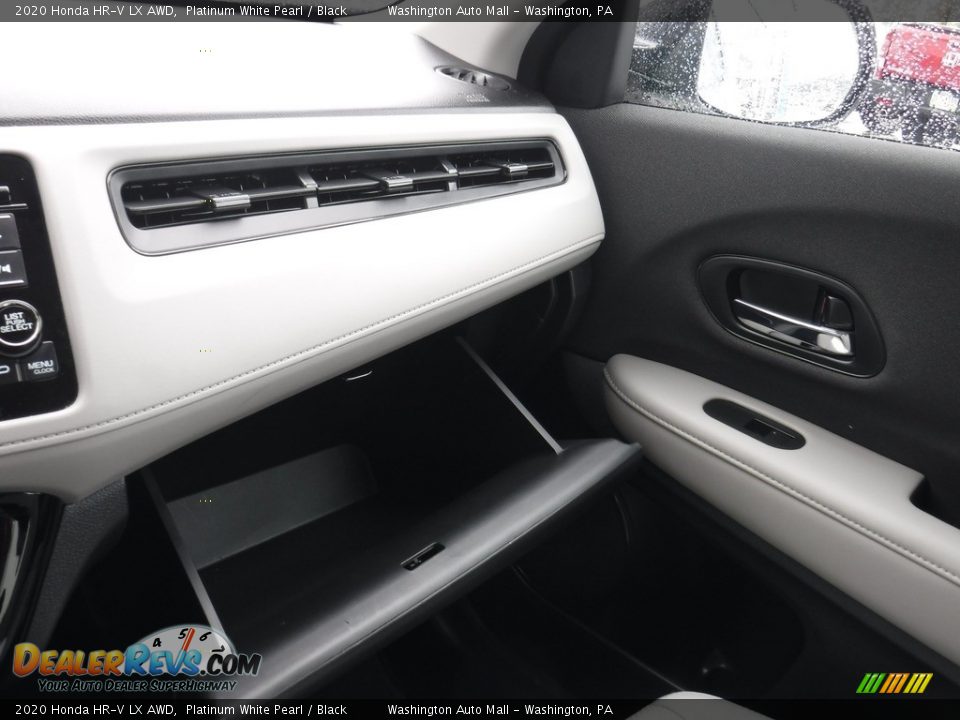 2020 Honda HR-V LX AWD Platinum White Pearl / Black Photo #23