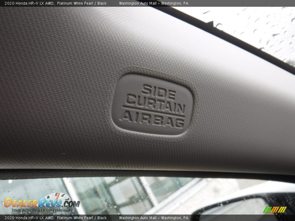 2020 Honda HR-V LX AWD Platinum White Pearl / Black Photo #24