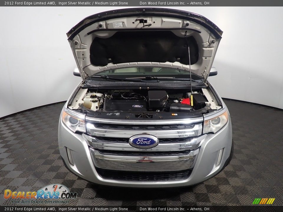 2012 Ford Edge Limited AWD Ingot Silver Metallic / Medium Light Stone Photo #6