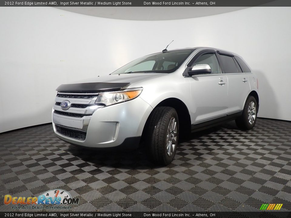 2012 Ford Edge Limited AWD Ingot Silver Metallic / Medium Light Stone Photo #8